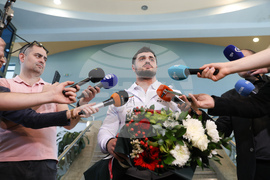 Карлос Насар - посрещане