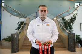 Карлос Насар - посрещане