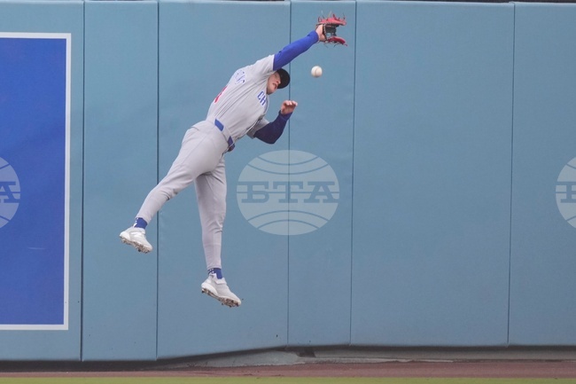 APTOPIX Cubs Dodgers Baseball