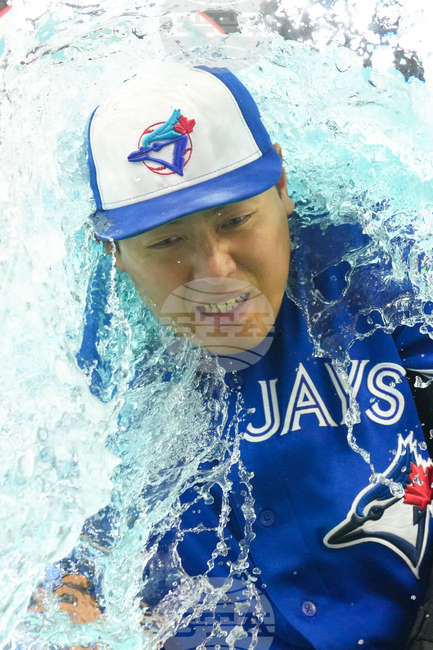 APTOPIX Guardians Blue Jays Baseball