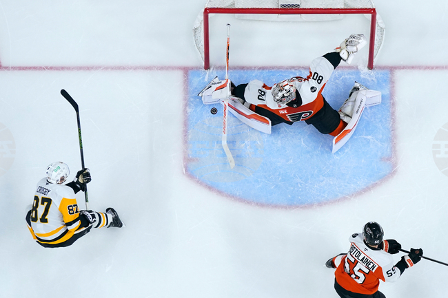 APTOPIX Penguins Flyers Hockey