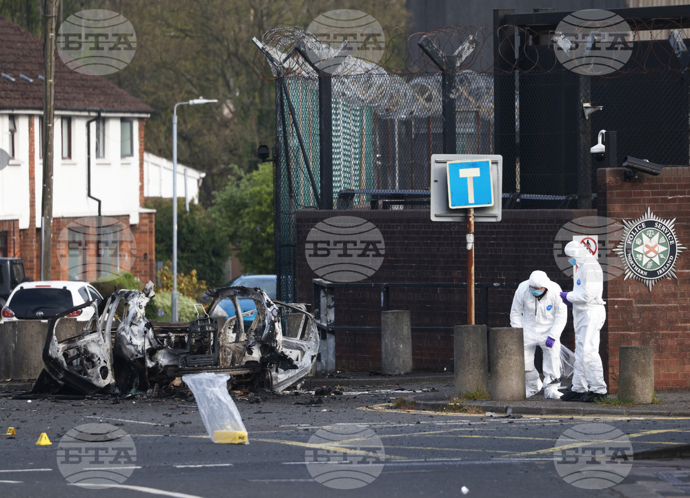 Britain Northern Ireland Car Bomb