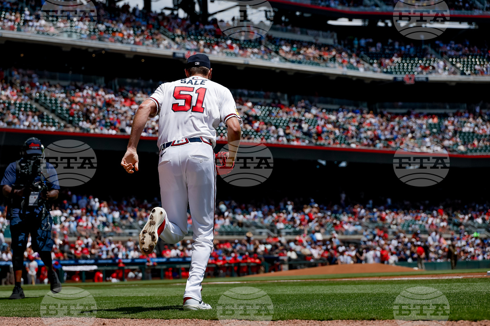 Phillies Braves Baseball