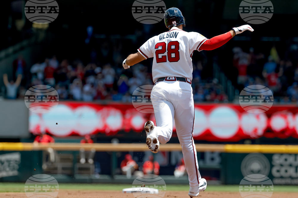 Phillies Braves Baseball