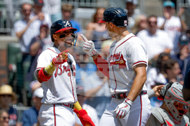 Phillies Braves Baseball