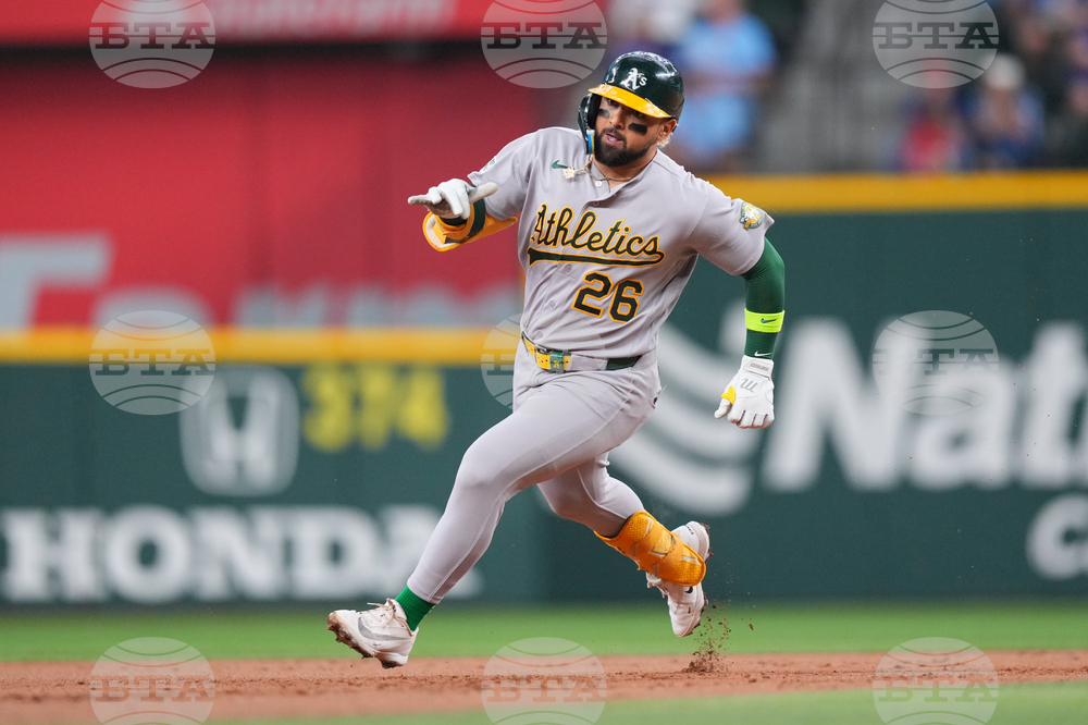 Athletics Rangers Baseball
