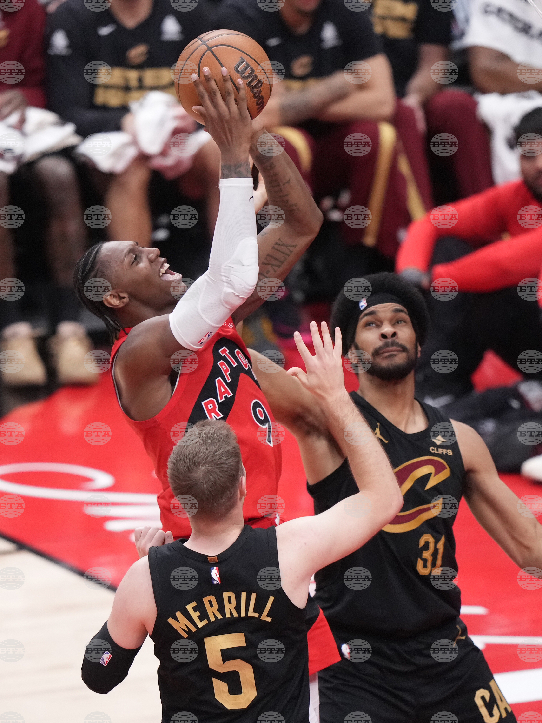 Cavaliers Raptors Basketball