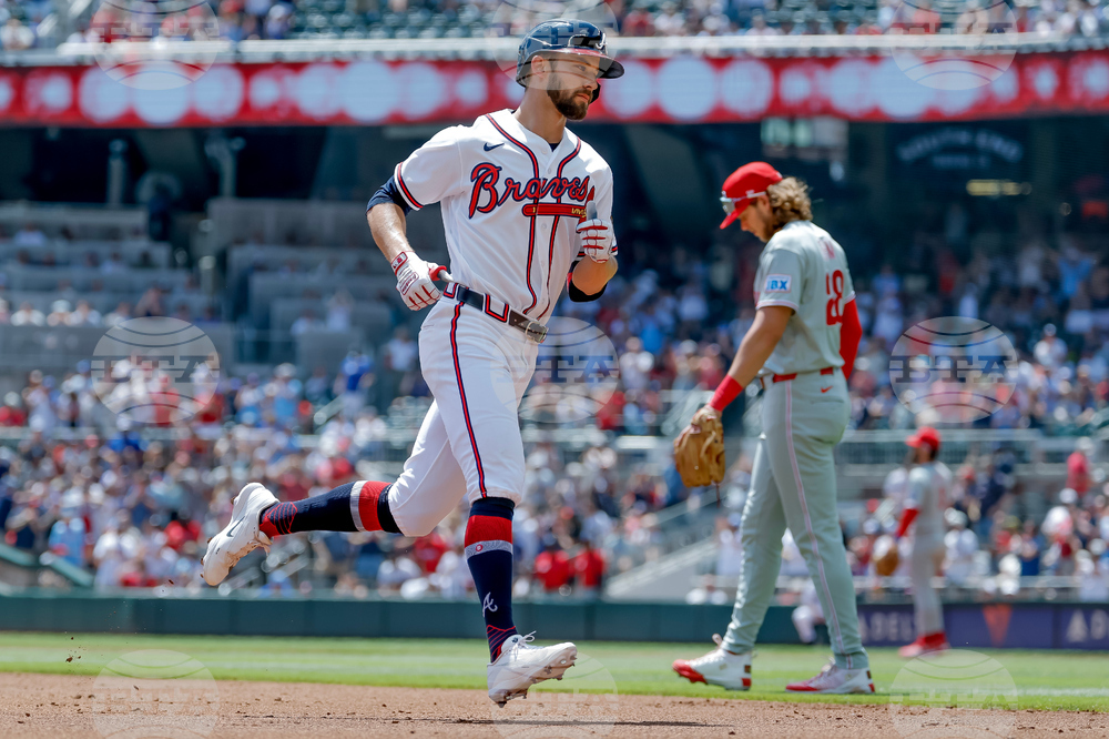 Phillies Braves Baseball