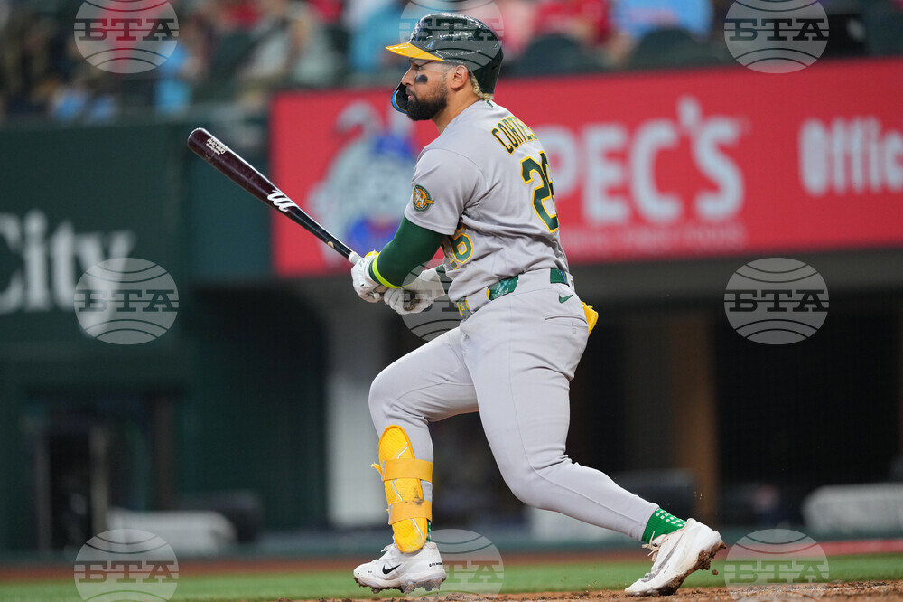 Athletics Rangers Baseball