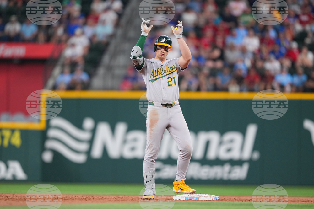 Athletics Rangers Baseball