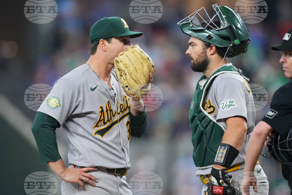 Athletics Rangers Baseball