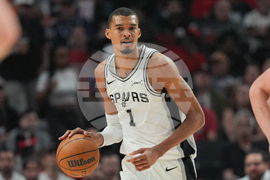 Spurs Trail Blazers Basketball