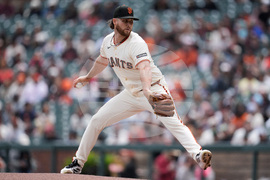 Marlins Giants Baseball