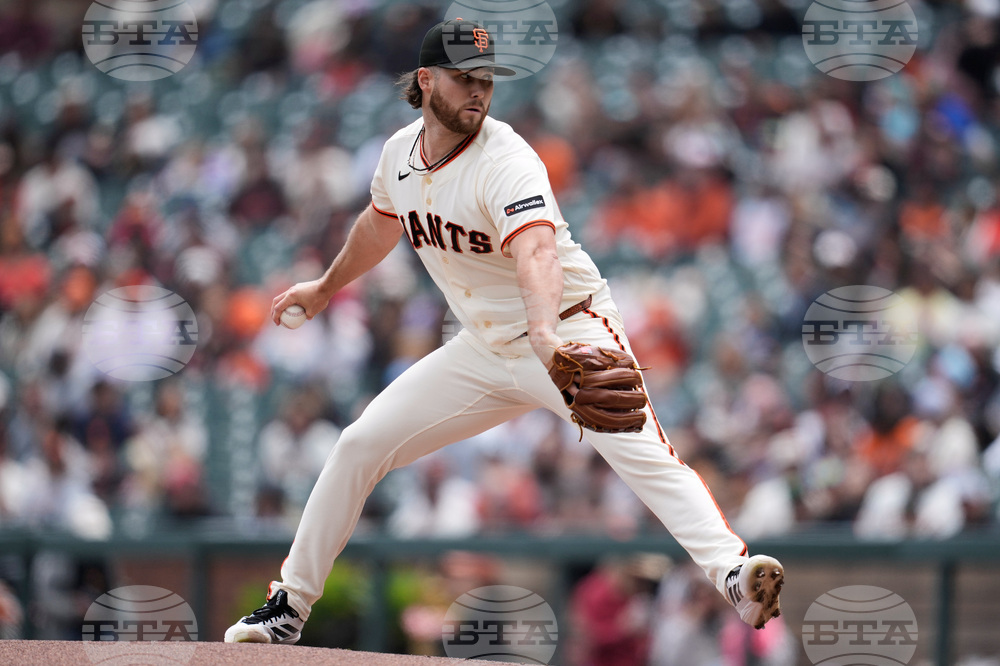 Marlins Giants Baseball