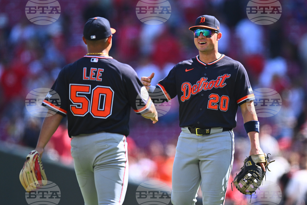 Tigers Reds Baseball