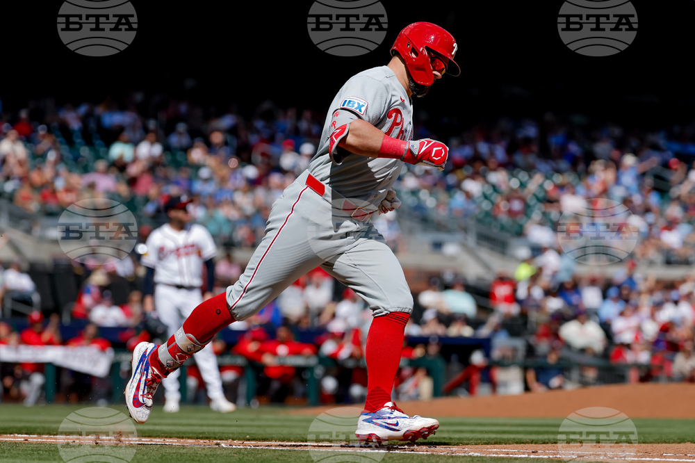 Phillies Braves Baseball