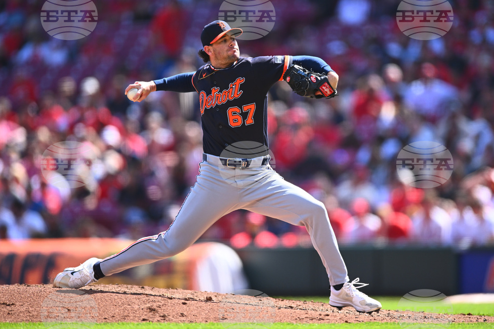 Tigers Reds Baseball