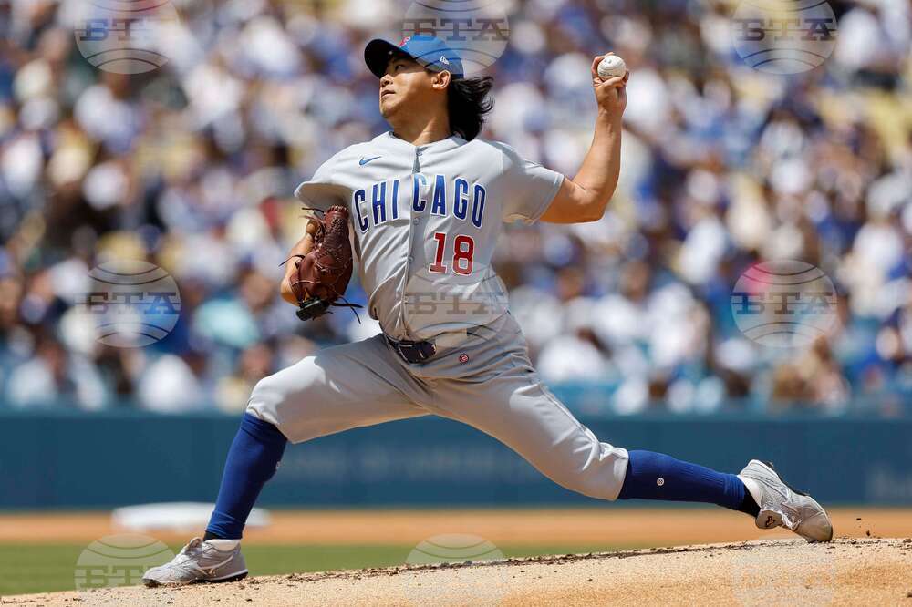 Cubs Dodgers Baseball