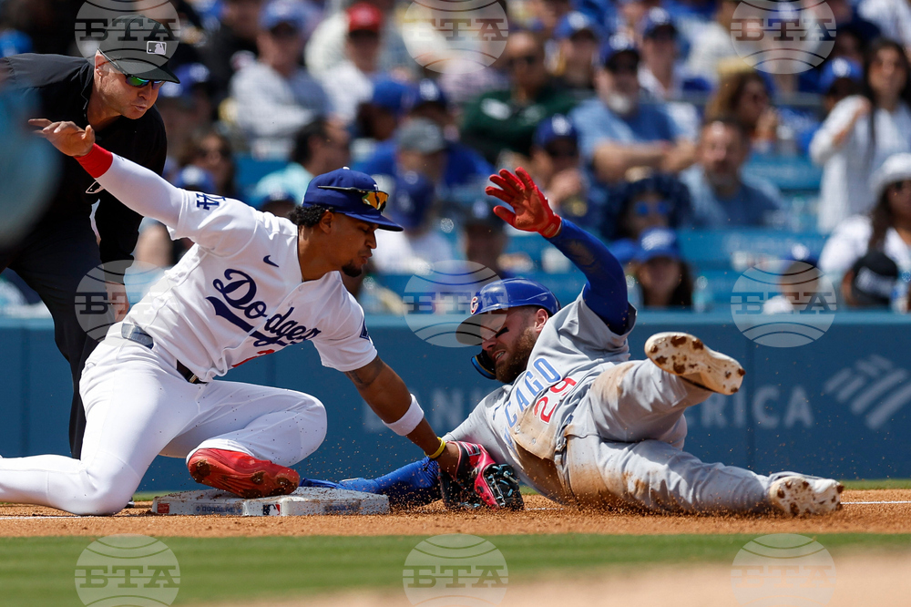 Cubs Dodgers Baseball