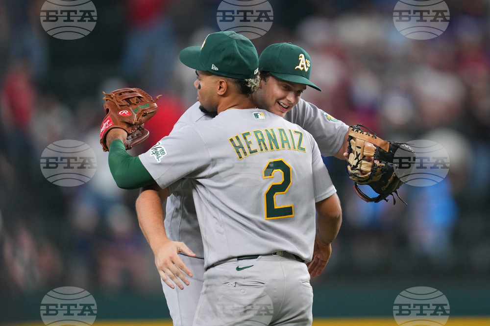 Athletics Rangers Baseball