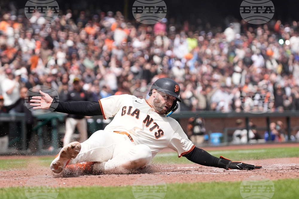 Marlins Giants Baseball