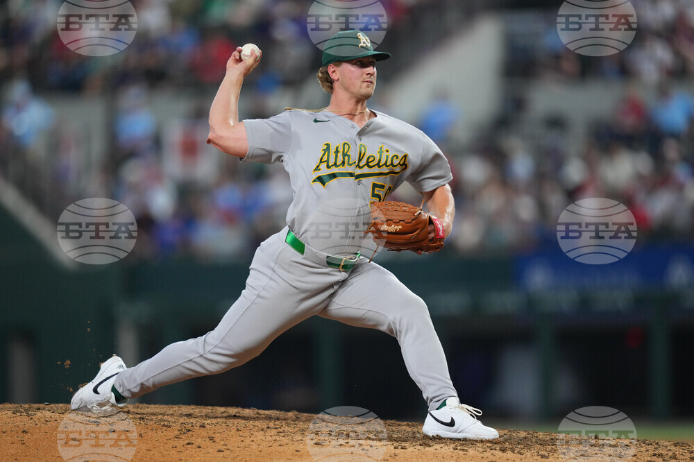 Athletics Rangers Baseball