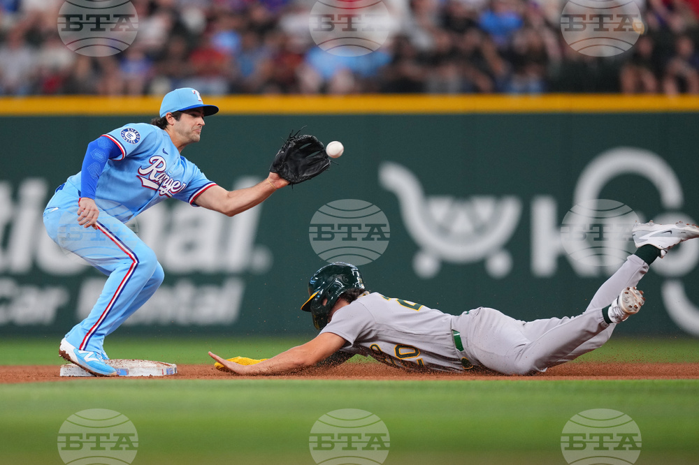 Athletics Rangers Baseball