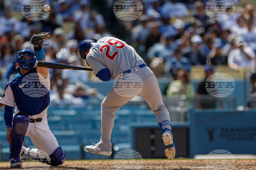 Cubs Dodgers Baseball