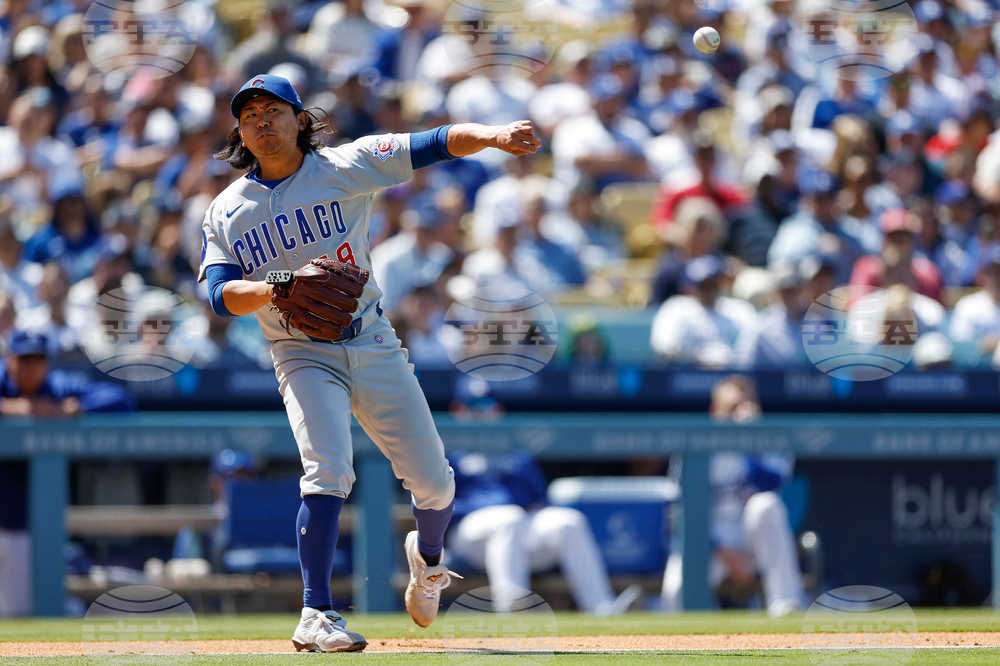 Cubs Dodgers Baseball