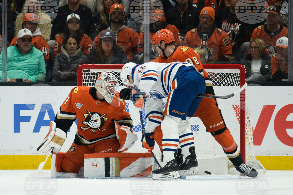 Oilers Ducks Hockey