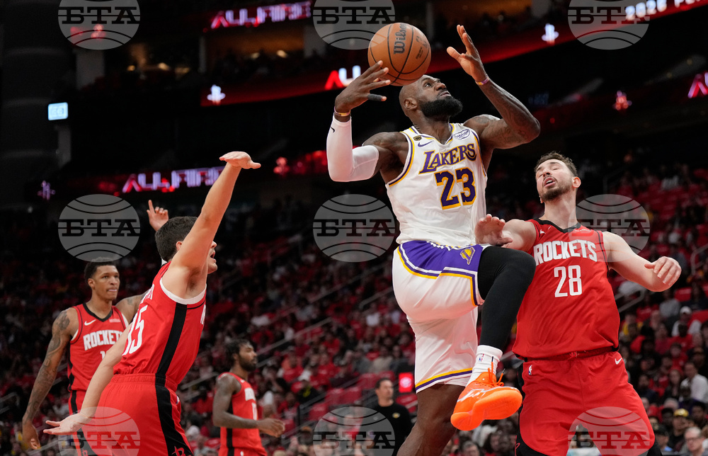 Lakers Rockets Basketball