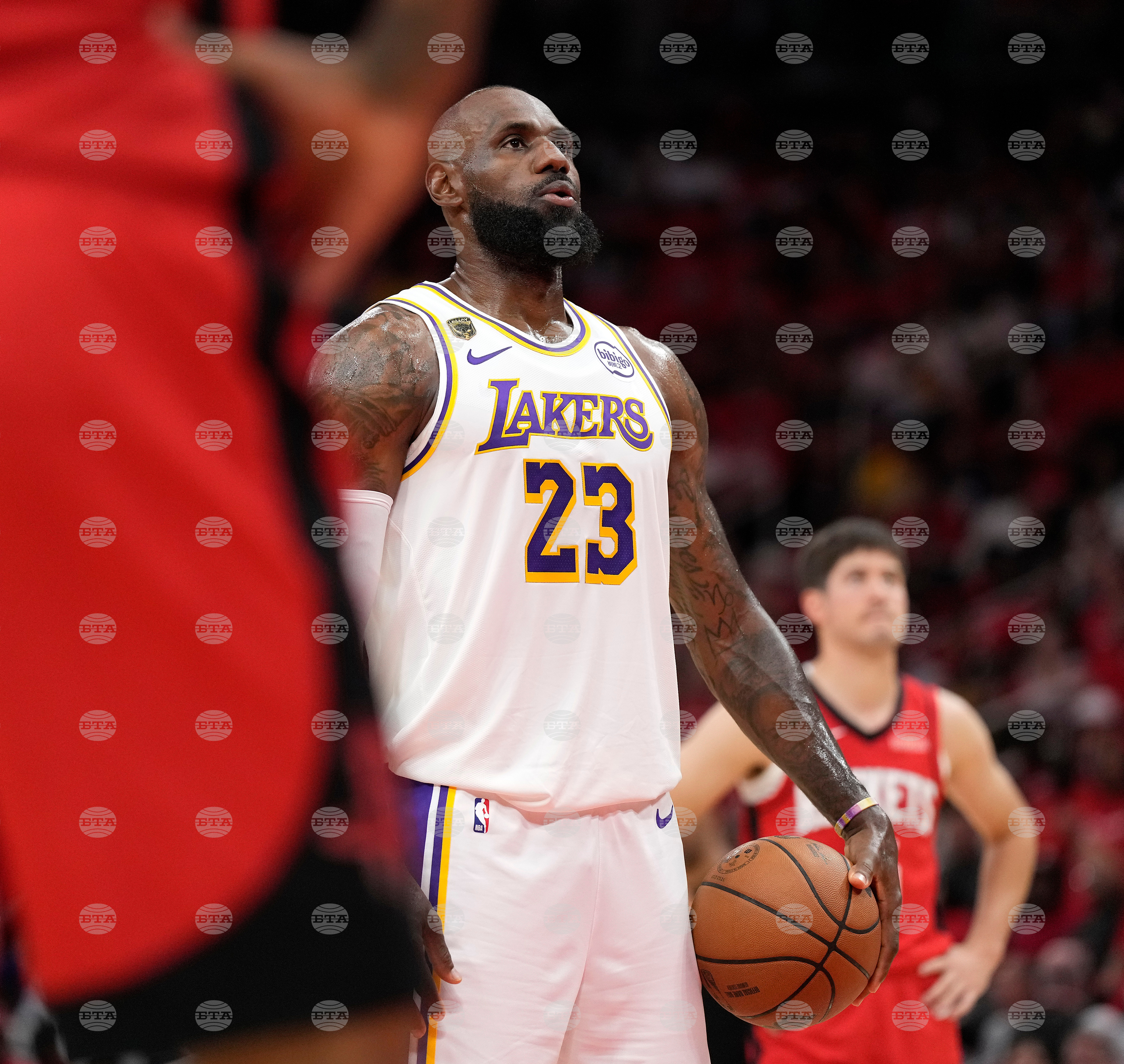 Lakers Rockets Basketball