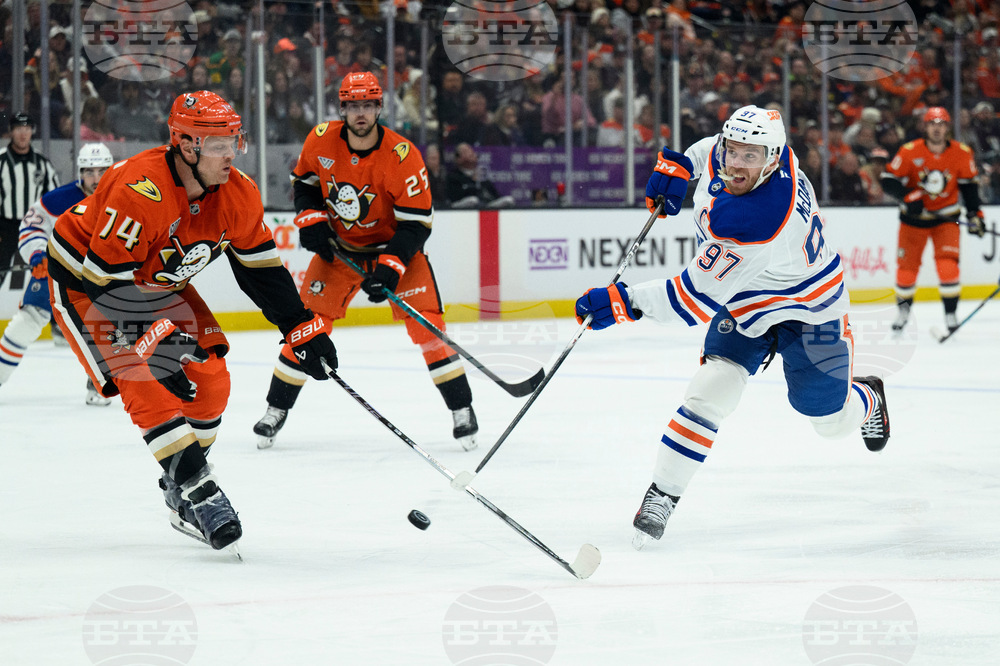 Oilers Ducks Hockey