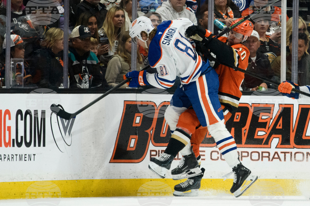 Oilers Ducks Hockey