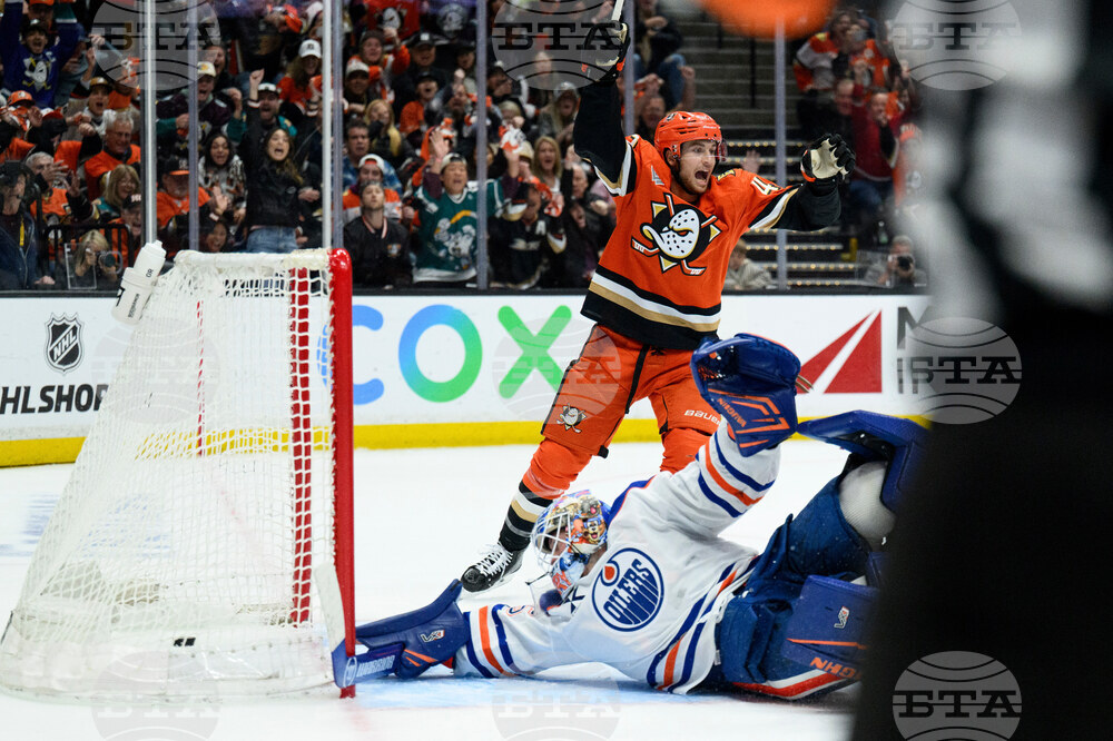 Oilers Ducks Hockey