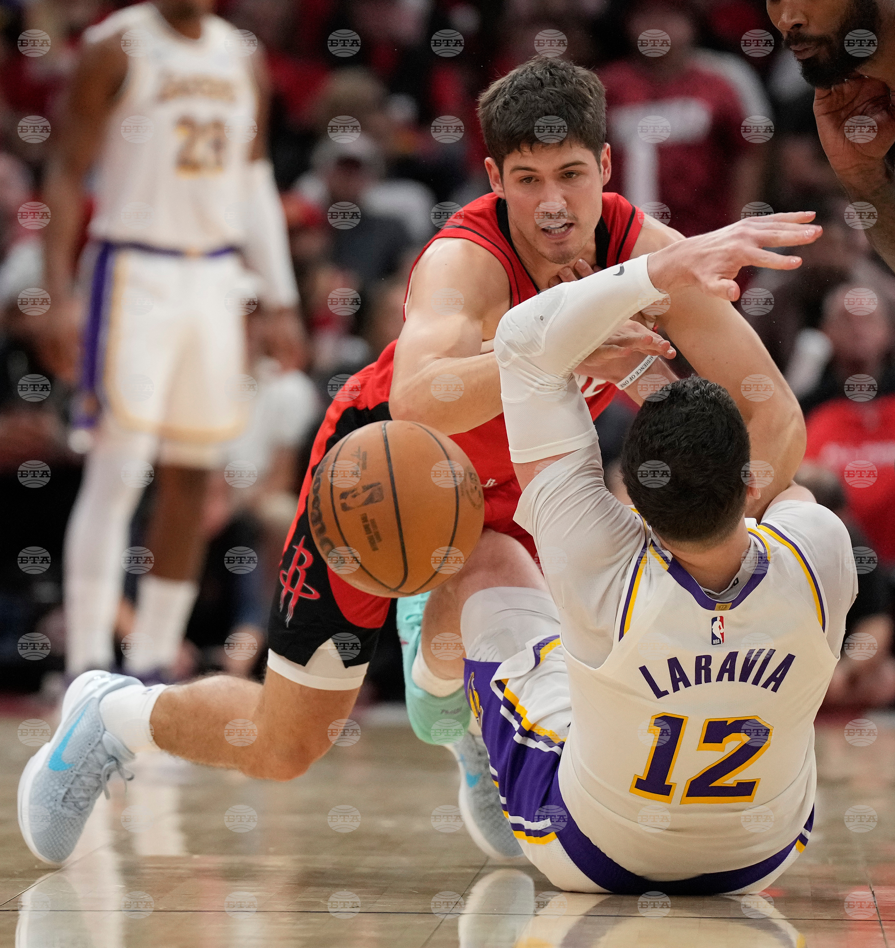 Lakers Rockets Basketball