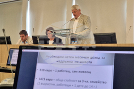 КНСБ - пресконференция - заплата за издръжка