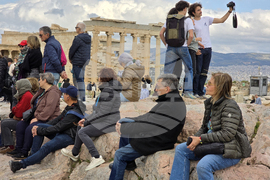 Гърция - Атина - туристи