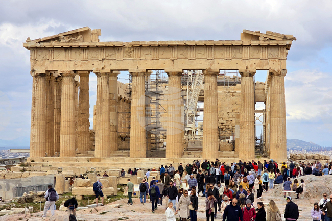 Гърция - Атина - туристи