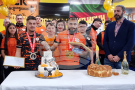 Русе - Ангел Русев - Дениз Данев - посрещане