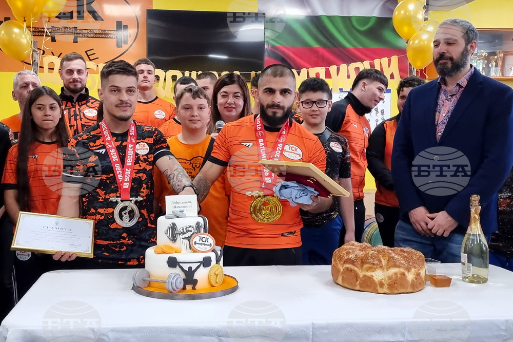 Русе - Ангел Русев - Дениз Данев - посрещане