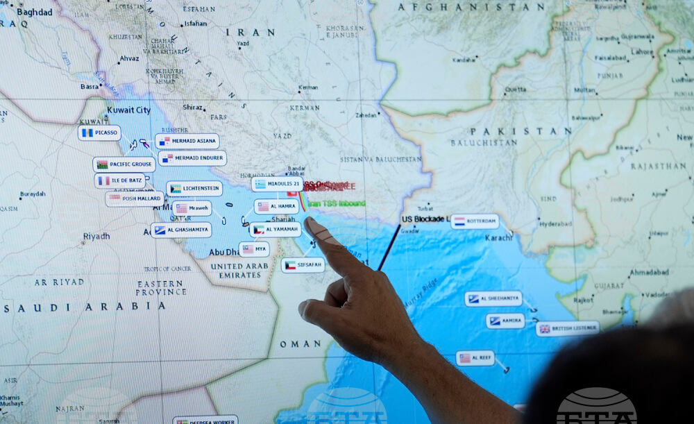 Britain Gulf Shipping Traffic