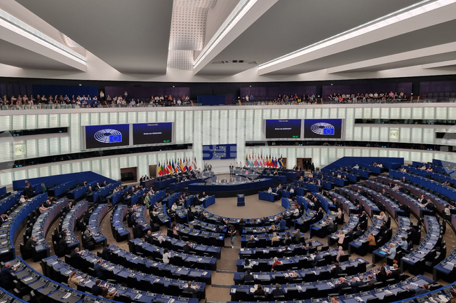 Франция - Страсбург - Европейски парламент - сесия