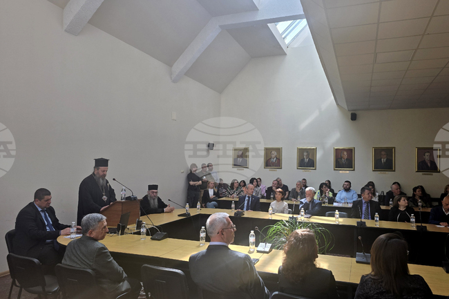 Личността на митрополит Натанаил е особено ярка, каза Неврокопският митрополит Серафим в Благоевград 