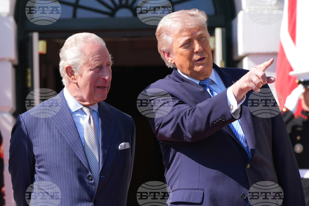 APTOPIX US Britain Royal Visit Trump