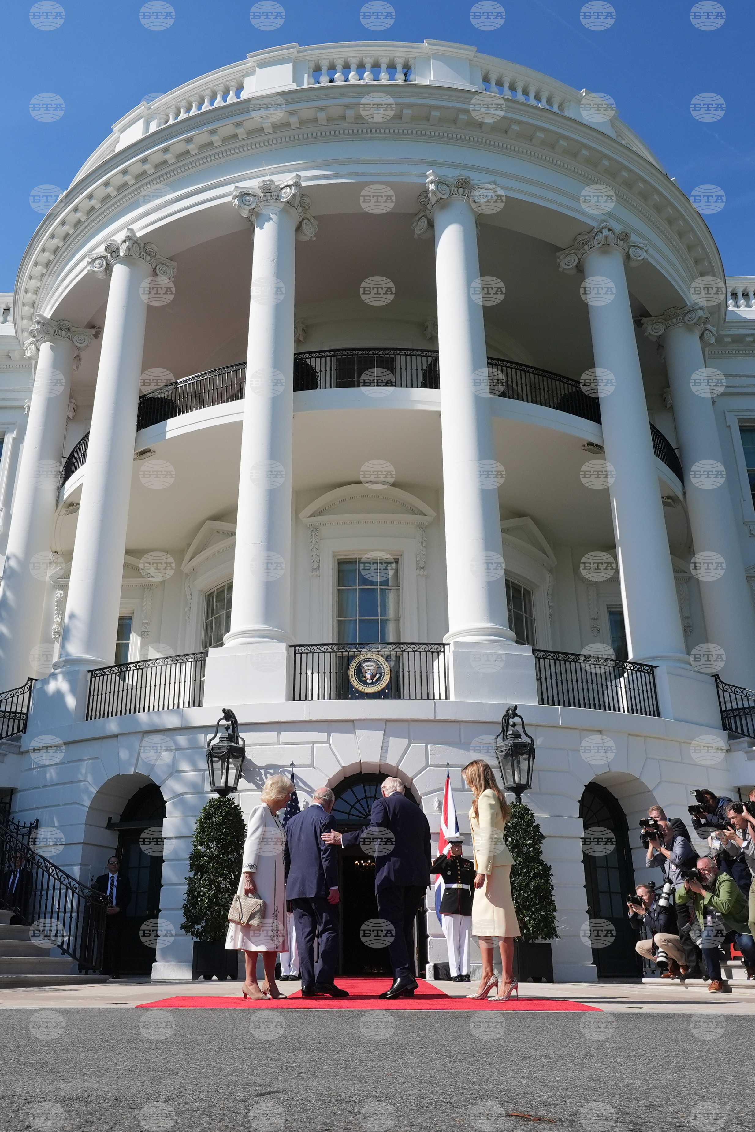 US Britain Royal Visit Trump