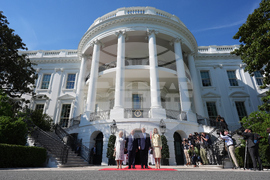 US Britain Royal Visit Trump