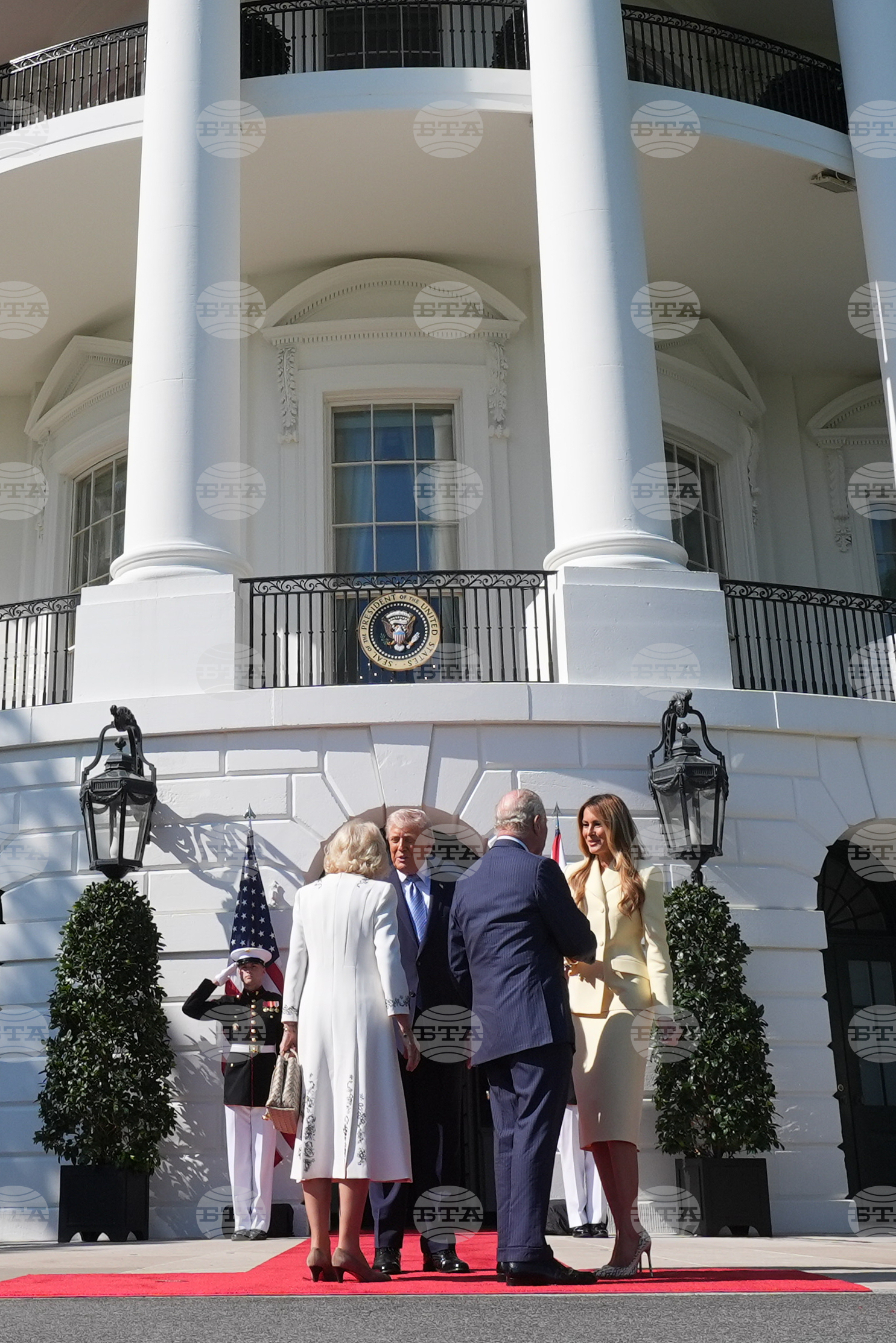 US Britain Royal Visit Trump