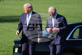 APTOPIX US Britain Royal Visit Trump