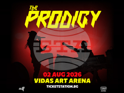 Британските легенди на електронната музика от The Prodigy се завръщат в България на Vidas Art Arena в София, визия – Fest Team